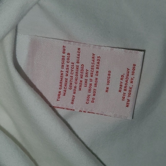 Ruby Rd. Long Sleeve Holiday Skater with Bag Graphic Long Sleeve Sz. L Top Tunic - Picture 8 of 10